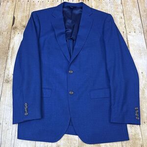 Baroni Blazer Max Davoli Drago Wool Made In Italy Size 44S